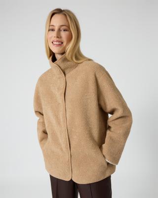 Jacke aus Teddyfell