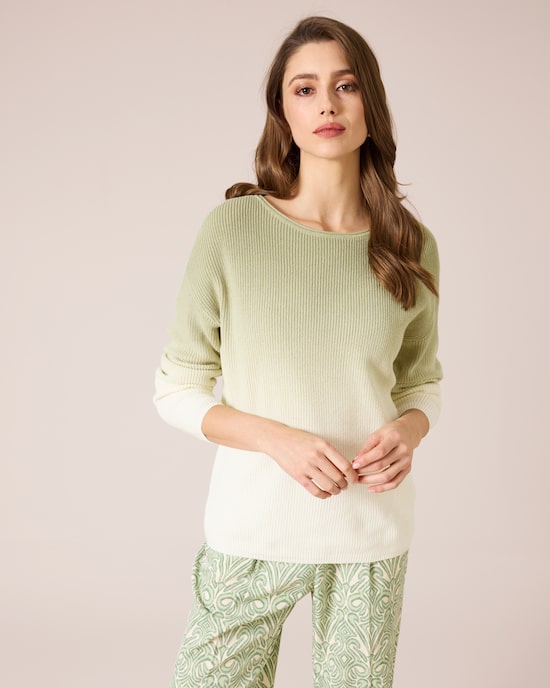 Produktabbildung für Pullover mit Farbverlauf