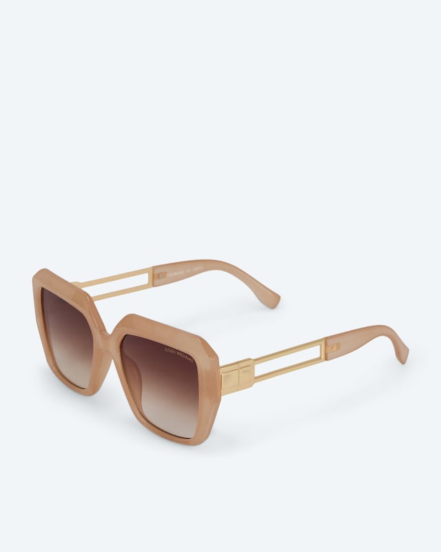 Sonnenbrille mit Metallbügeln