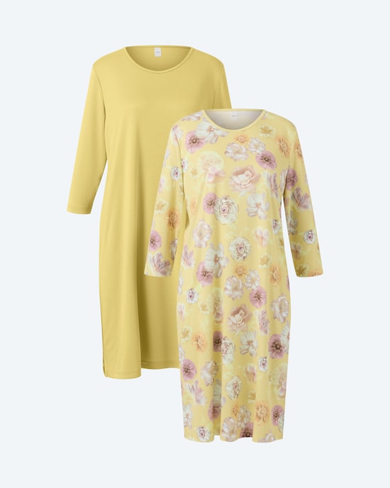 Produktabbildung für Nightshirt "Edelrose", 2tlg.