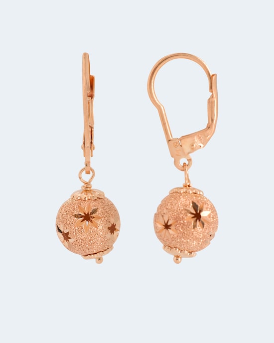 Produktabbildung für Ohrhänger Kugel sterndiamantiert