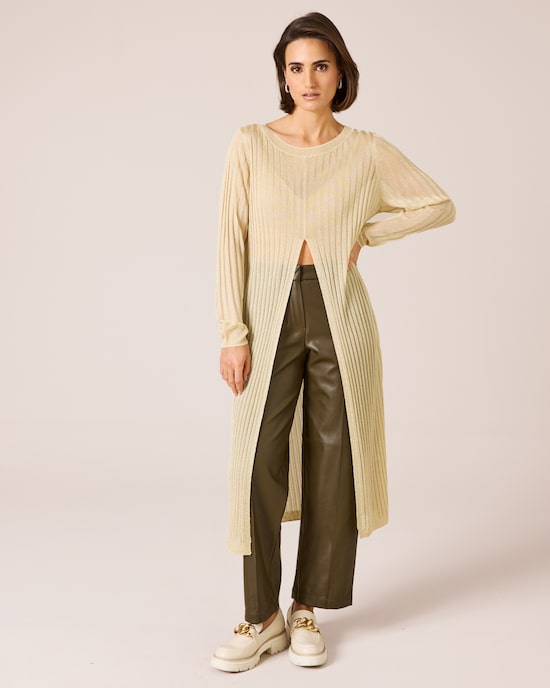 Produktabbildung für Pullover mit Schlitz