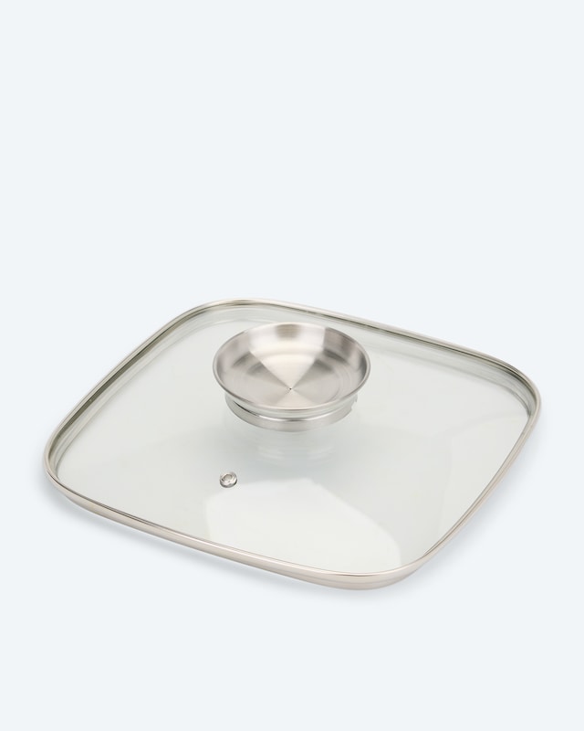 Viereckpfanne mit Aromadeckel
