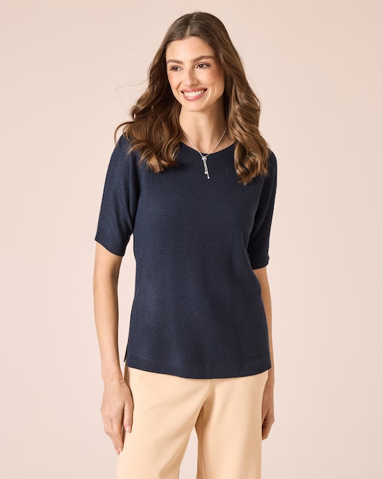 Produktabbildung für Pullover im Patentstrick