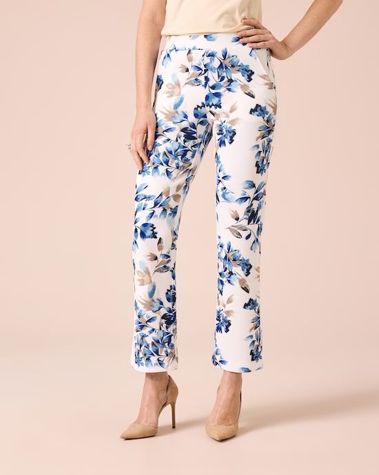 Produktabbildung für Schlupfhose mit Blumendruck