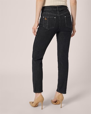 Produktabbildung 4 für Basic Jeans mit Nylah Stickerei