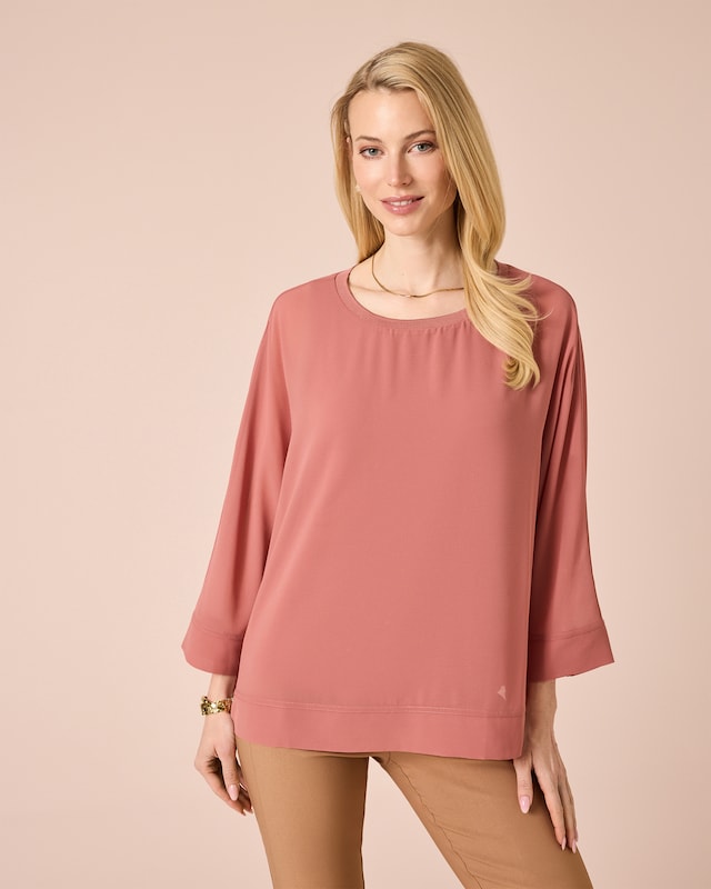 Blusenshirt mit Chiffon