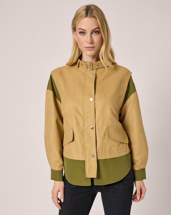 Produktabbildung für Jacke im Lagen-Look