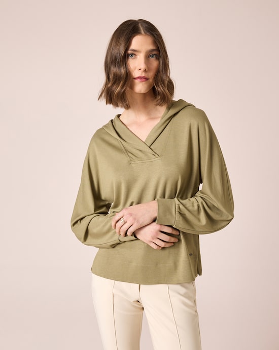 Produktabbildung für Pullover mit Kapuze