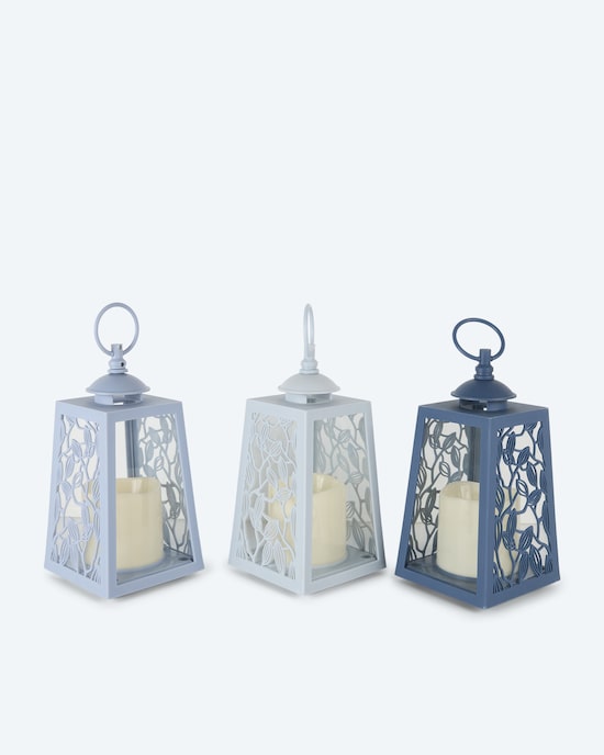 Produktabbildung für Outdoor-Laternen mit LED Kerze, 3tlg.