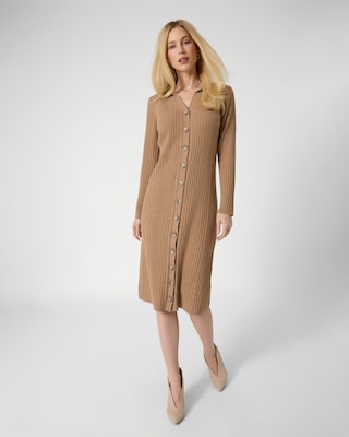 Produktabbildung 1 für Longcardigan mit Rippstrickmuster
