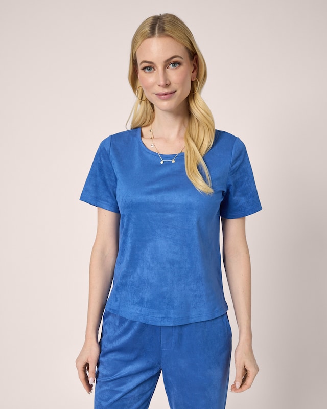 Faux Velours Shirt