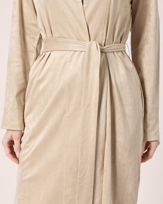 Produktabbildung 9 für Faux Velours Long Cardigan