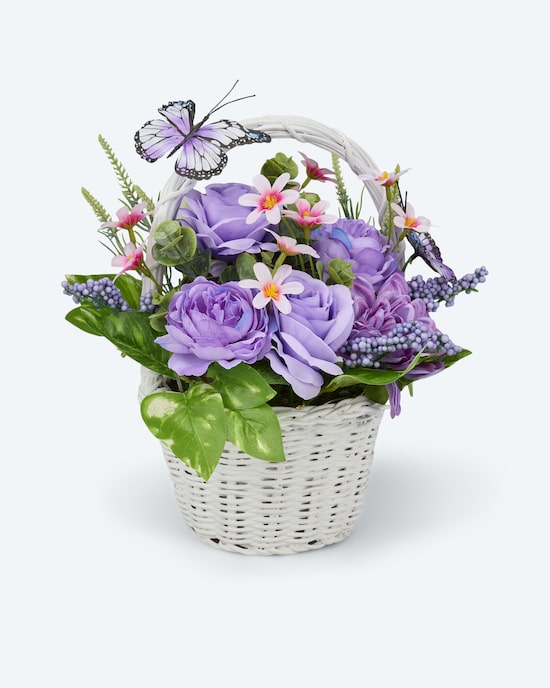 Produktabbildung für Blumenkörbchen mit LEDs