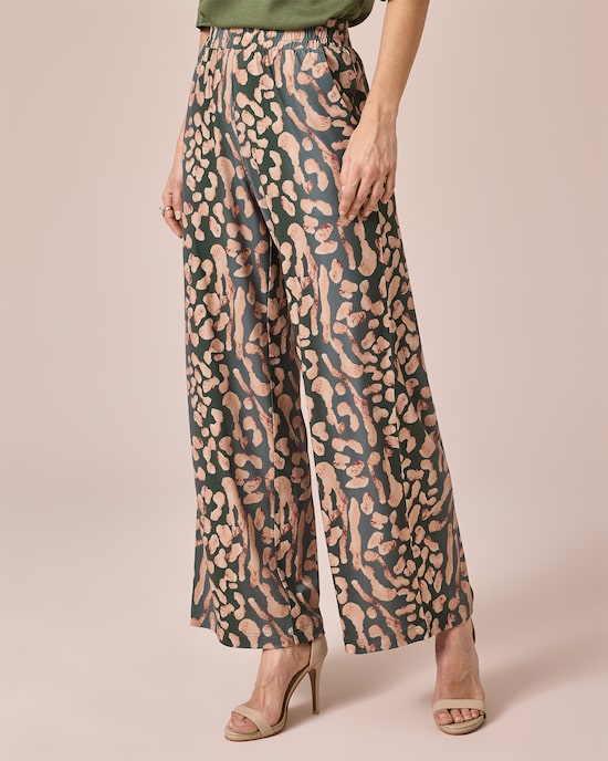 Produktabbildung für Jerseyhose mit Animaldruck