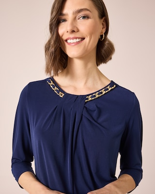 Produktabbildung 5 für Shirt mit Ketten-Accessoire