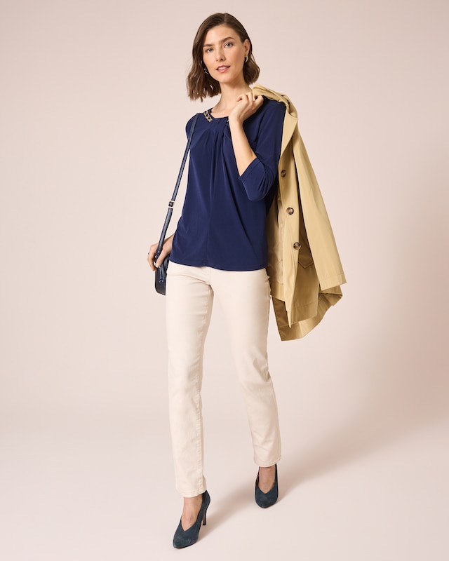 Shirt mit Ketten-Accessoire