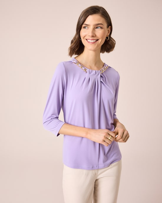 Produktabbildung für Shirt mit Ketten-Accessoire
