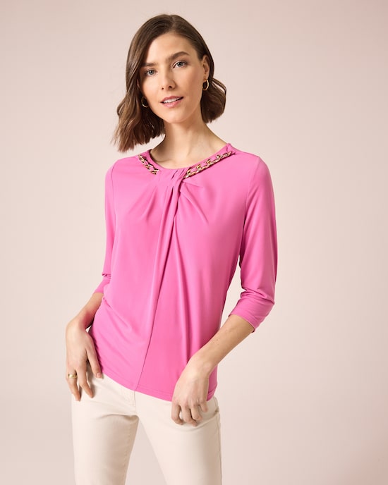 Produktabbildung für Shirt mit Ketten-Accessoire