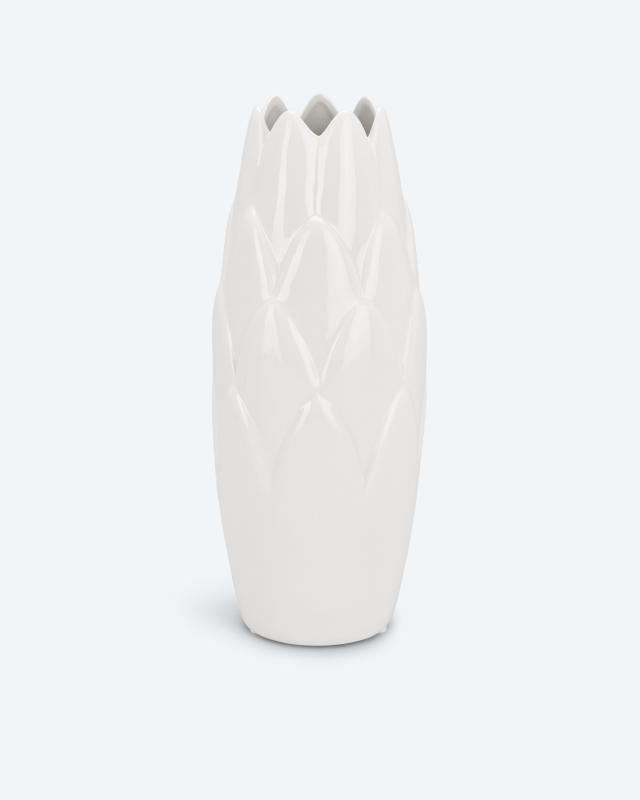 Vase im Blütendesign