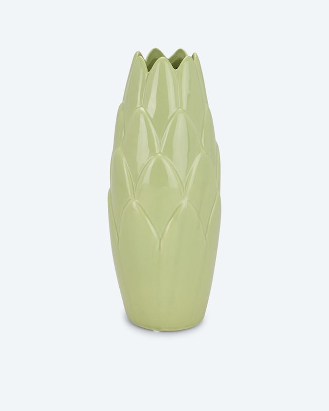 Vase im Blütendesign