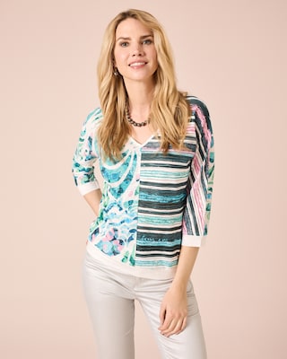Produktabbildung 2 für Pullover mit Fantasie-Druckmix