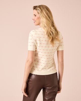 Produktabbildung 6 für Kurzarmpullover mit Struktur
