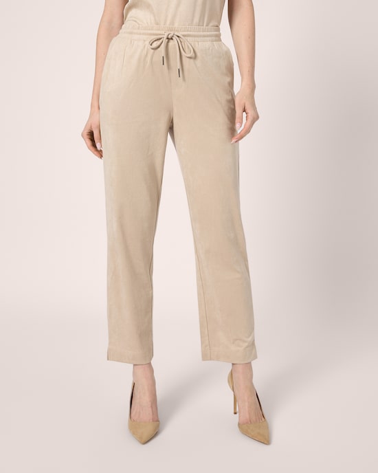 Produktabbildung für Faux Velours Hose