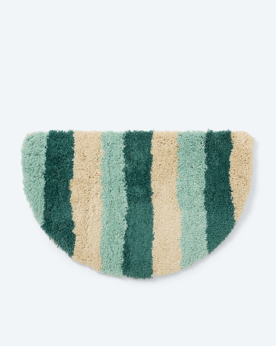 Produktabbildung für Mega Flausch Jacquard Badematte "Streifen"