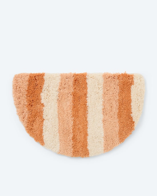 Produktabbildung für Mega Flausch Jacquard Badematte "Streifen"