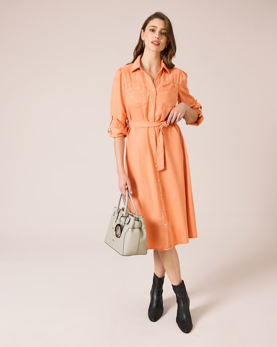 Produktabbildung für Kleid im Denim Look