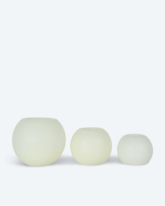 Produktabbildung für Kugelkerzen-Set, 3tlg.