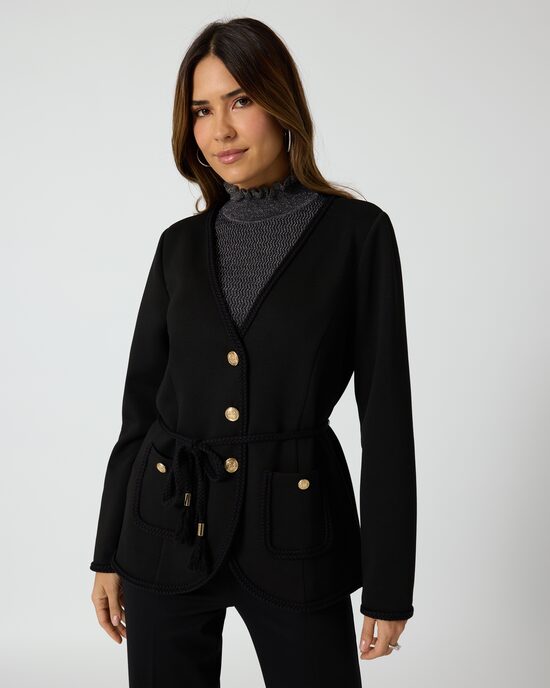 Produktabbildung für Jacke "Couture" mit Flecht-Details