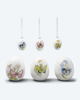 Produktabbildung 1 für Dekoeier Schmetterling, 6er Set