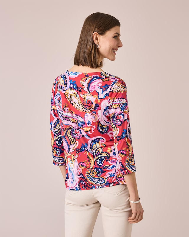 Shirt mit Paisleydruck