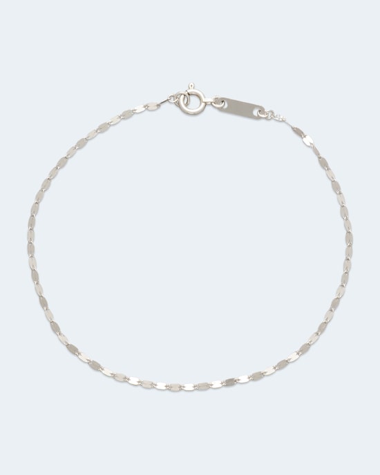 Produktabbildung für Plättchenarmband in Platin 950
