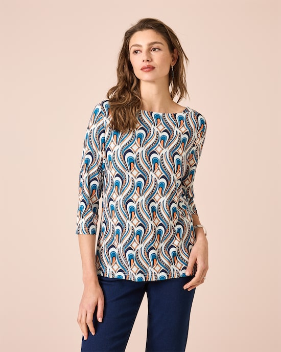 Produktabbildung für Shirt mit Fantasie-Druckmix