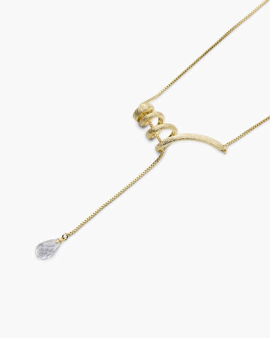 Produktabbildung für Collier mit Glasstein