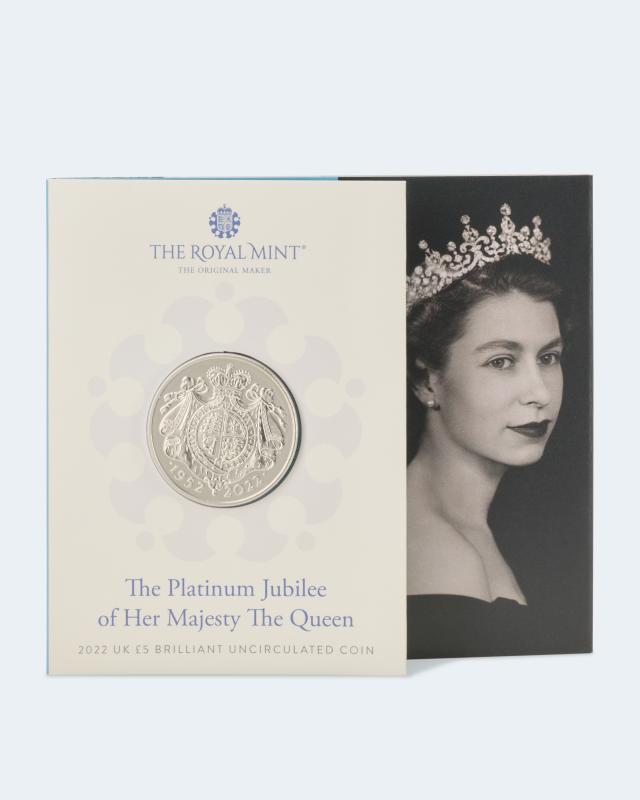 5 Pound Queen Elizabeth II 2022