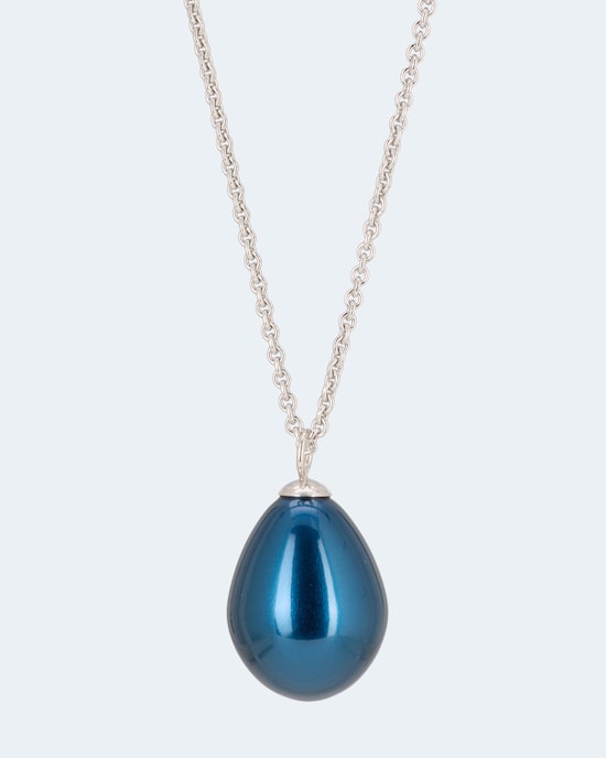 Produktabbildung für Kette + Anhänger mit MK-Perle 16 x 21mm