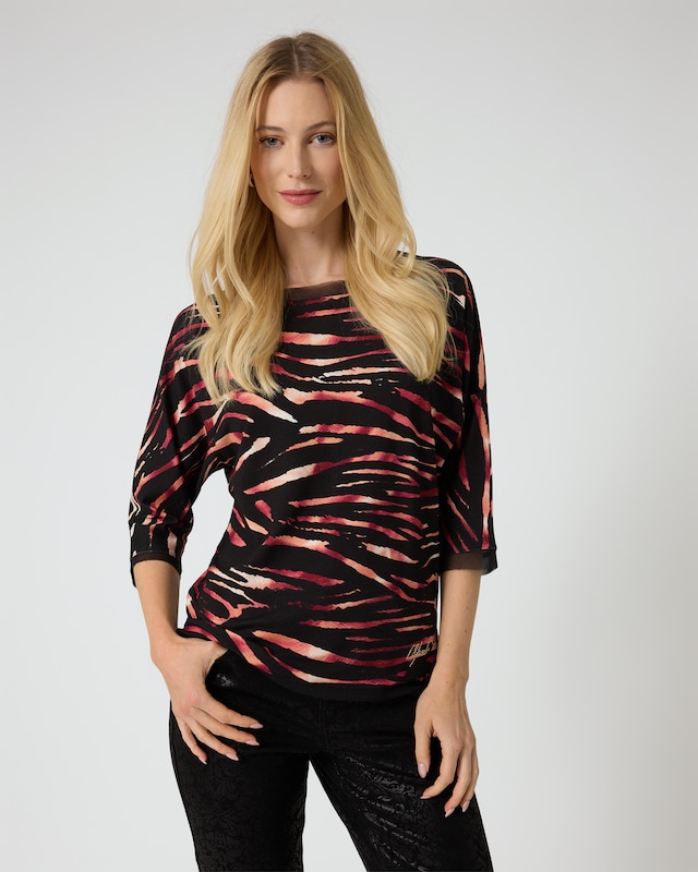Shirt mit Animal-Druck