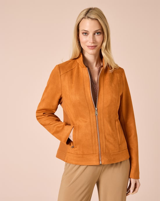 Produktabbildung für Jacke mit Strickeinsatz