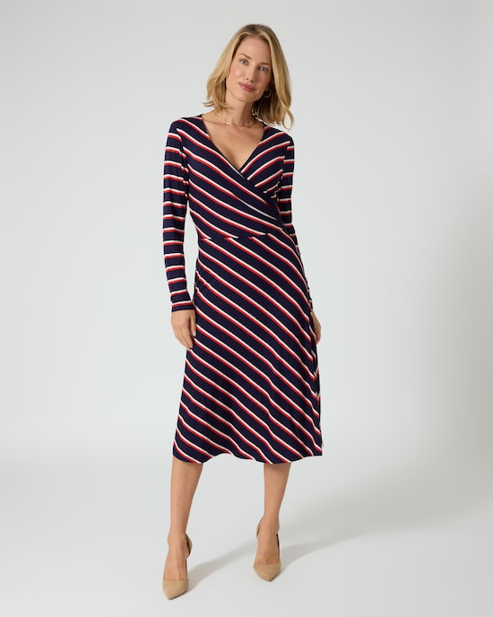 Produktabbildung für Kleid in Wickel-Optik
