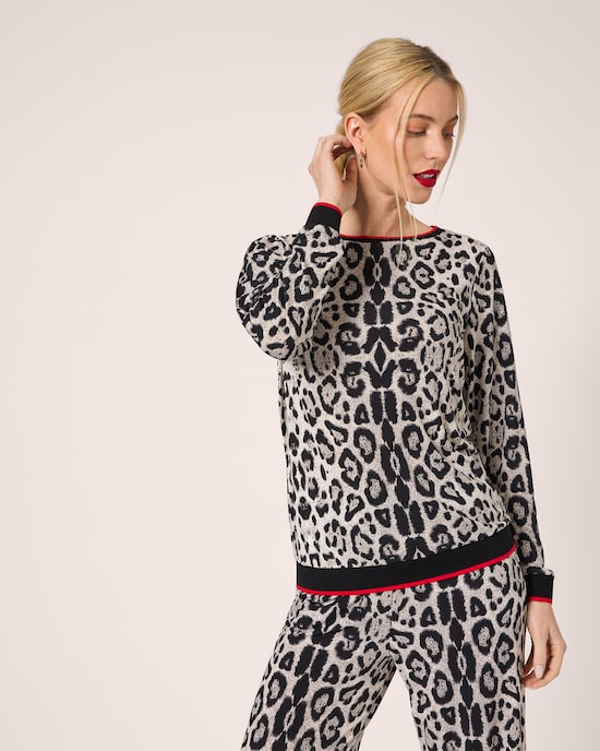 Produktabbildung für Shirt mit Jaguar-Print