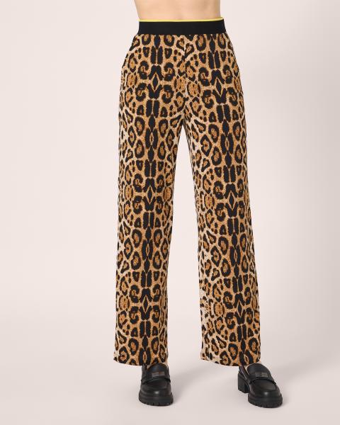 Produktabbildung für Hose mit Jaguar-Print