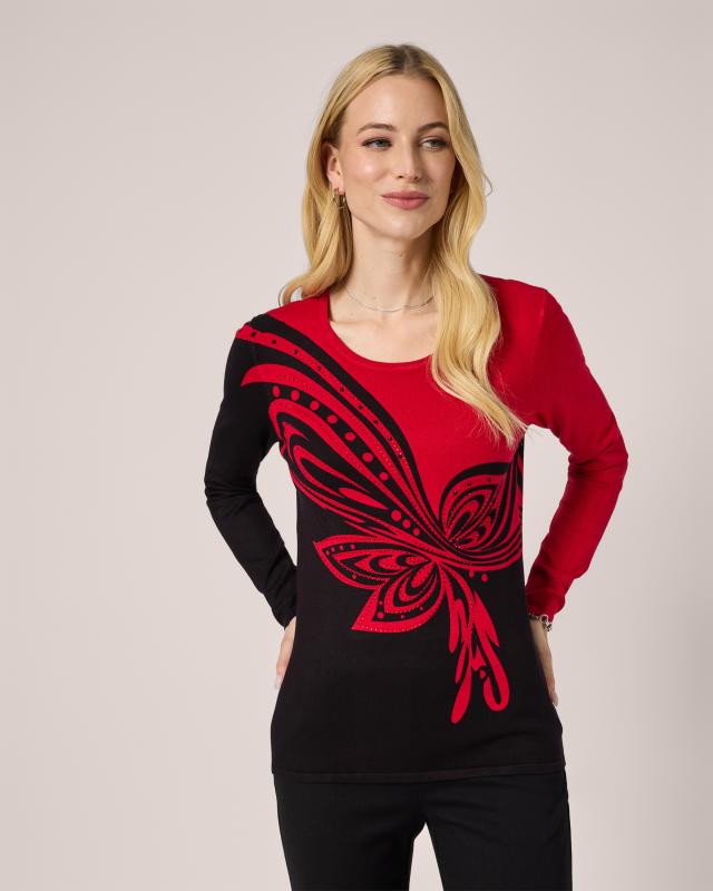 Pullover "Schmetterling"