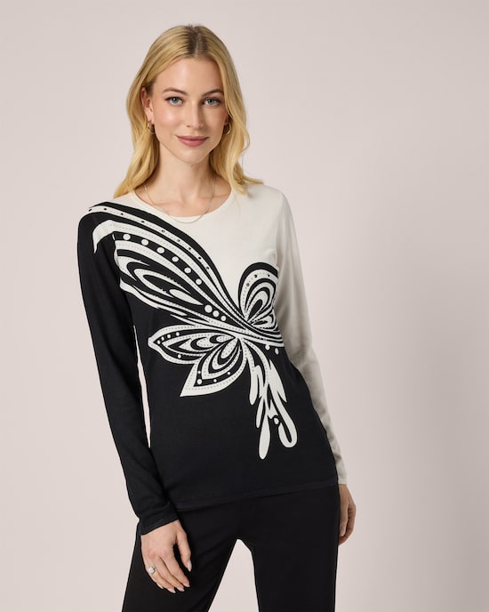 Produktabbildung für Pullover "Schmetterling"