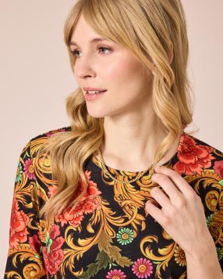 Produktabbildung 5 für Shirt mit Blumen- und Paisley-Druck