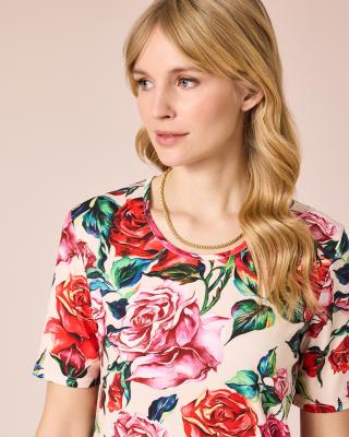 Produktabbildung 5 für Shirt mit Rosen-Print