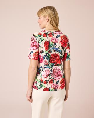 Produktabbildung 4 für Shirt mit Rosen-Print